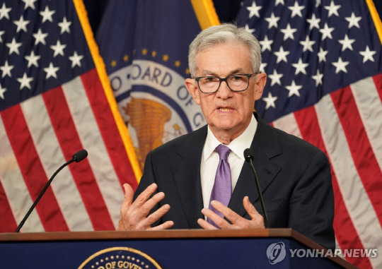 제롬 파월 미국 연방준비제도(Fed·연준) 의장/(워싱턴DC 로이터=연합뉴스)